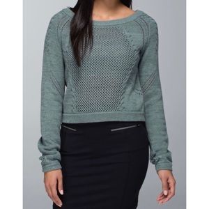 LULULEMON Be Present Pullover Deep Shore Sweater